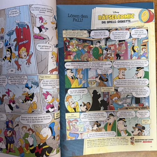 Mickey Mouse comic German edition issue 18 new