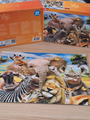 3D puzzle children’s, 63 pieces, like new, complete