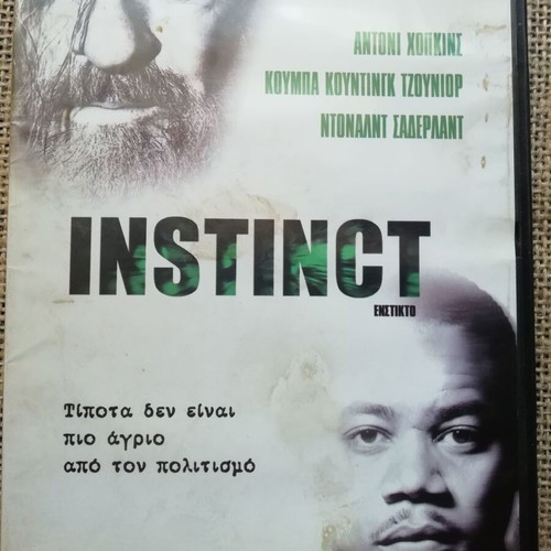 Instinct DVD movie like new with subtitles