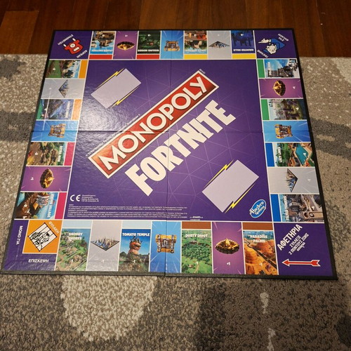 Monopoly Fortnite board game like new