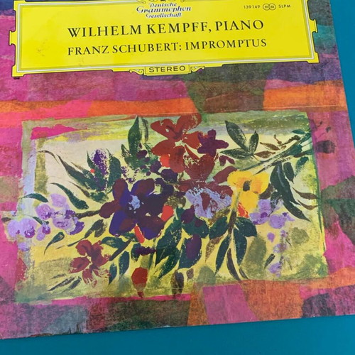 Franz Schubert Wilhelm Kempff Piano record used