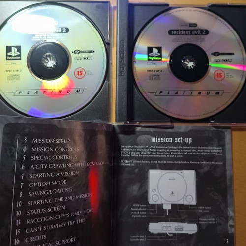 Resident Evil 2 Platinum Edition PlayStation 1 like new Complete In Box