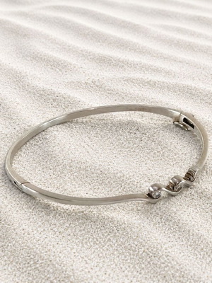 Handmade Gianni Silver Bracelet 925 with Zircon, new