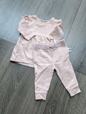 Zero2Three 2-Piece Baby Set, size 56, pink