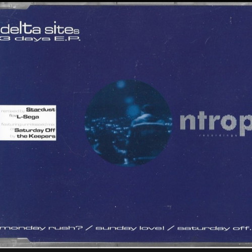 Delta Sites 3 days E.P. used, electronic