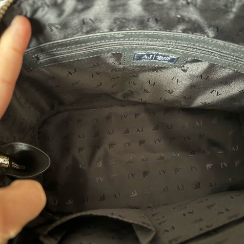 Armani Exchange black handbag like new