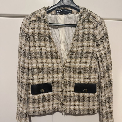 Zara tweed jacket, XS