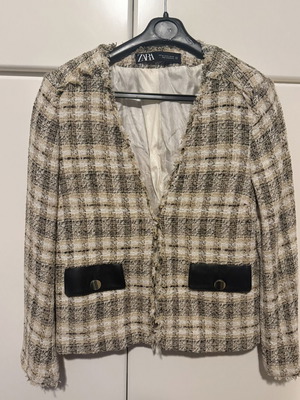 Zara tweed jacket, XS
