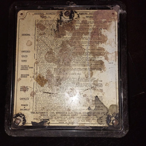 AVO Model 7 multimeter used, 1948