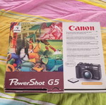 Canon PowerShot G5 5MP σετ ψηφιακής φωτογραφικής μηχανής με θήκη