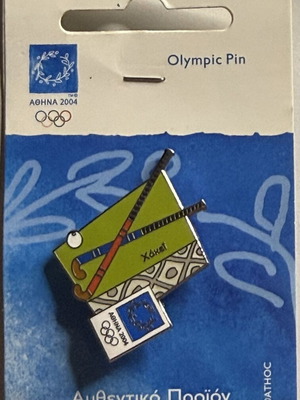 Hockey Limited Edition Olympic Pin Athens 2004 new