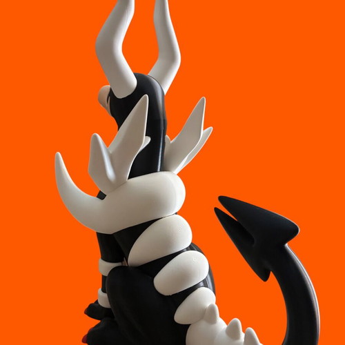 3D Printed Pokémon Mega Houndoom figure, new
