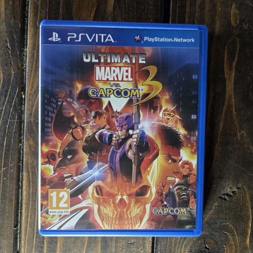 Ultimate Marvel vs. Capcom 3 PS Vita game like new, collectible