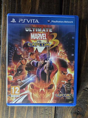 Ultimate Marvel vs. Capcom 3 PS Vita game like new, collectible
