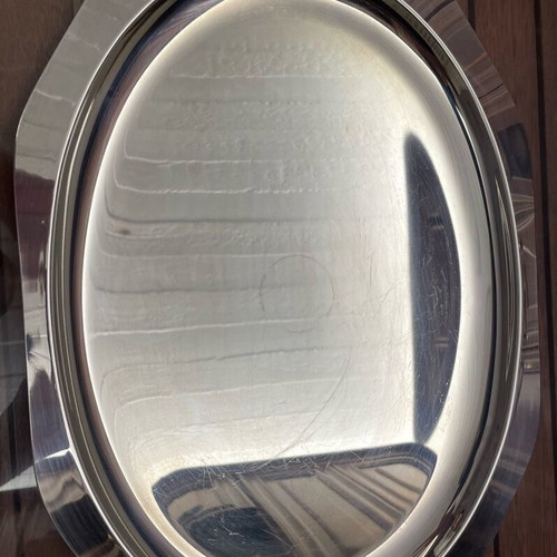 Serving tray stainless steel Vianox stainless steel 18-10