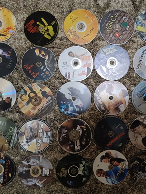 Ταινίες DVD μεταχειρισμένες, πακέτο 25 τεμαχίων, μεταγλωττισμένες