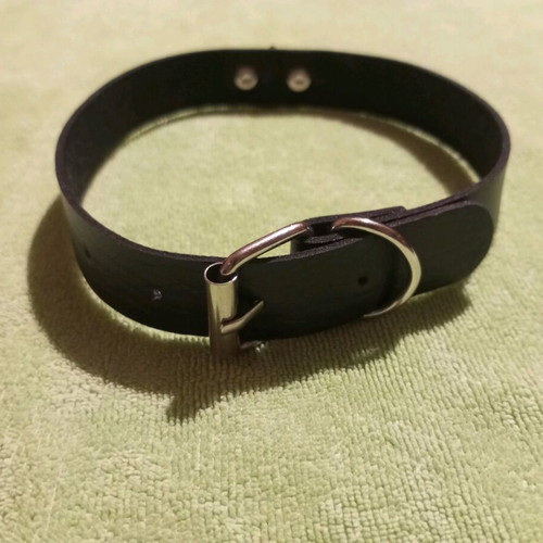 Choker for rock/punk outfits like new, black