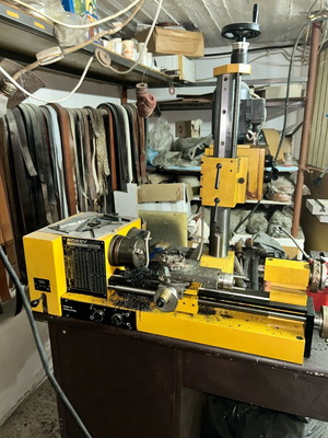 Σετ τόρνος και φρεζοδράπανο HOBBYMAT BFE 65 WMW μεταχειρισμένο