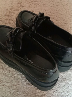 Vintage platform shoes like new, black, size 37