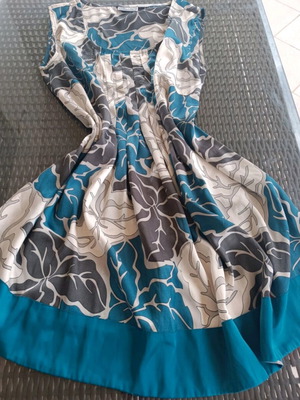 Mia Linea midi dress satin sleeveless size XL like new