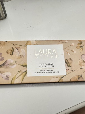 Laura Geller Beige and Brown Eyeshadow Palette used