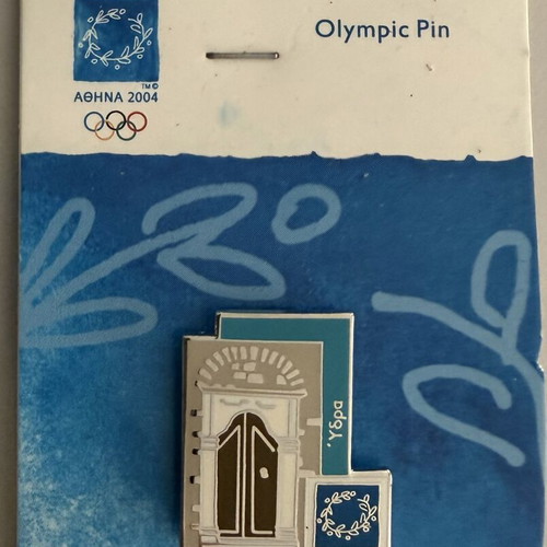 Athens 2004 Olympic Pin Limited Edition Hydra Door new