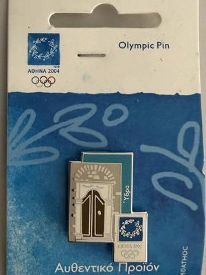 Athens 2004 Olympic Pin Limited Edition Hydra Door new
