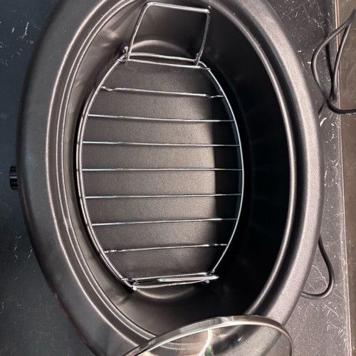Aroma Roaster Oven 6-Quart stainless steel like new