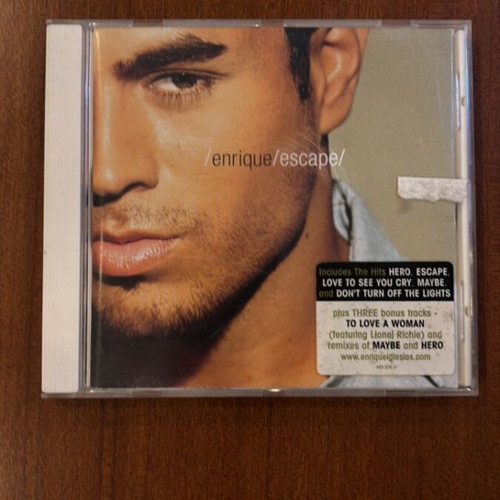 Enrique Iglesias Escape CD like new