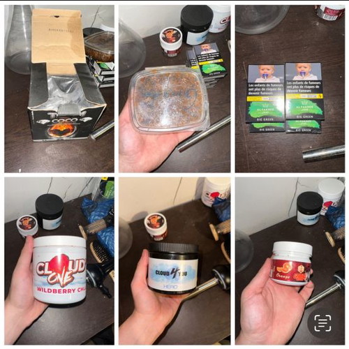 Hookah used with many extras