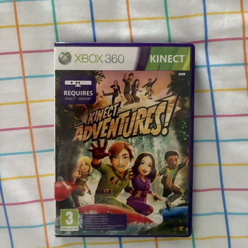 Kinect Adventures Xbox 360 game like new with manual and case