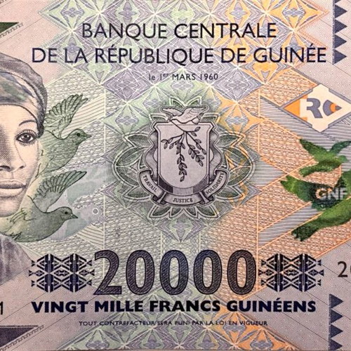 Guinea 20000 Francs 2024 UNC banknote new