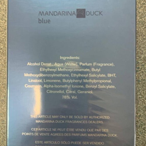 Mandarina Duck Blue Eau de Toilette 50ml
