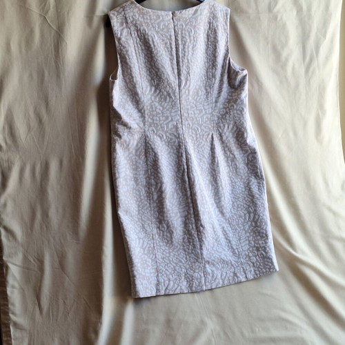 Calvin Klein Embossed Jacquard Mini Dress XL XXL, ecru