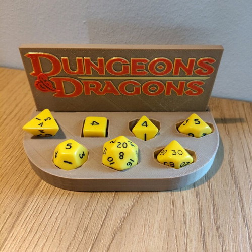 DnD βάση ζαριών καινούργιο προϊόν 3d εκτύπωσης
