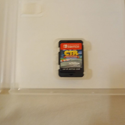 Crash Team Racing Nitro Fueled Nintendo Switch game, like new
