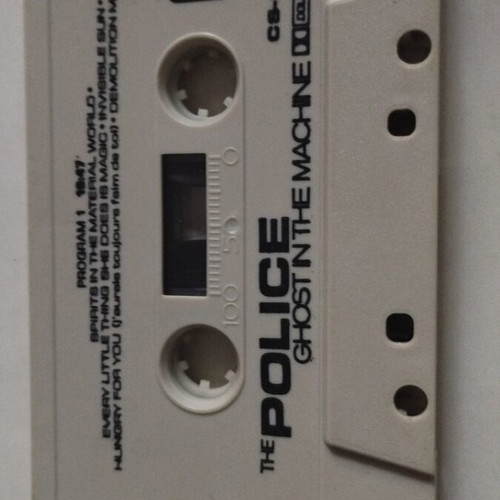 Police Ghost In The Machine cassette used, rock