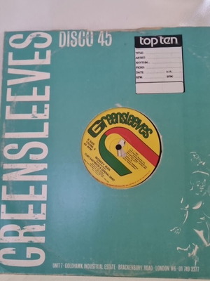 Greensleeves vinyl record used