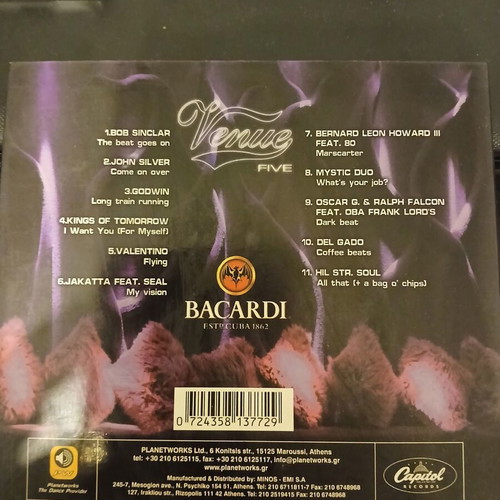 Venue 5 Tsilichristos CD used, electronic