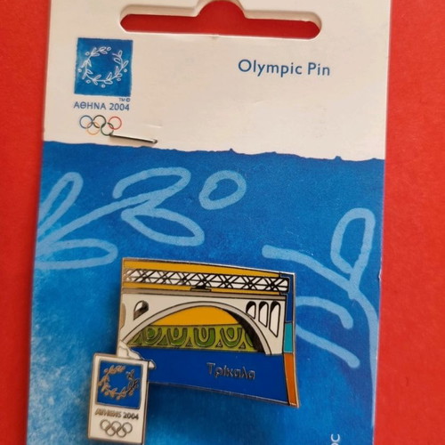 Pins Athens 2004 Bridges series new, set of 7