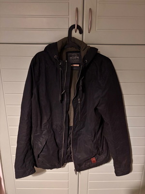 Jack & Jones яке размер M черно с качулка като ново