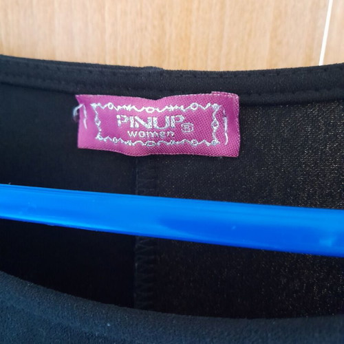 Pin Up Dress one size like new, black