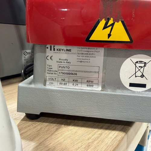 Keyline Punto key impression machine used
