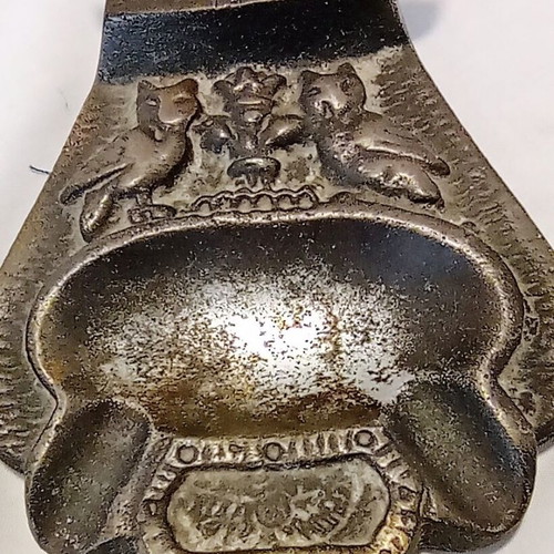 Vintage Metal Egyptian Pharaoh Ashtray 70s, like new