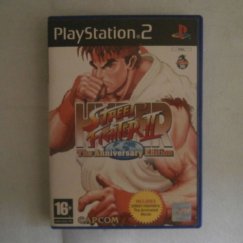 Hyper Street Fighter II PlayStation 2 game like new