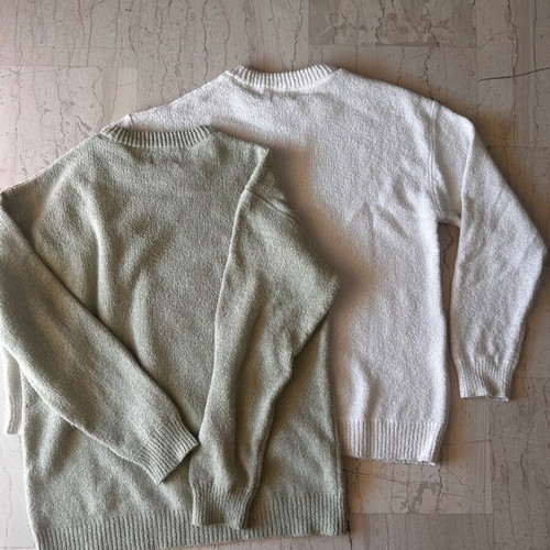 Unisex knitted sweater Pull&Bear like new, green size M