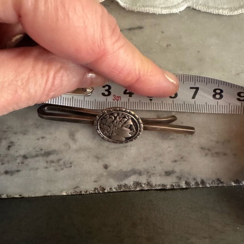 Silver vintage money clip like new