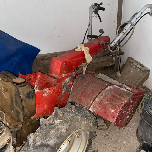 Hand Tiller used
