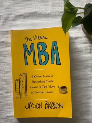 The Visual MBA like new, English business book
