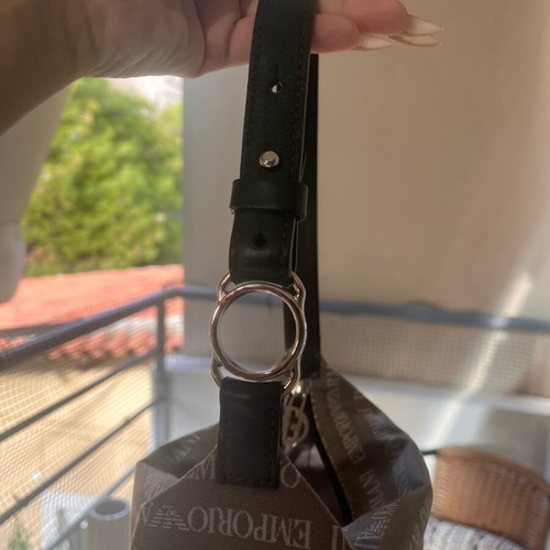 Armani Exchange handbag gray in very good condition